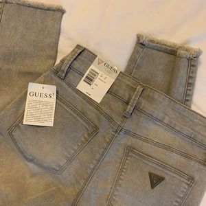 Guess Cropped Jeans - Grey - NWT - Sz 24